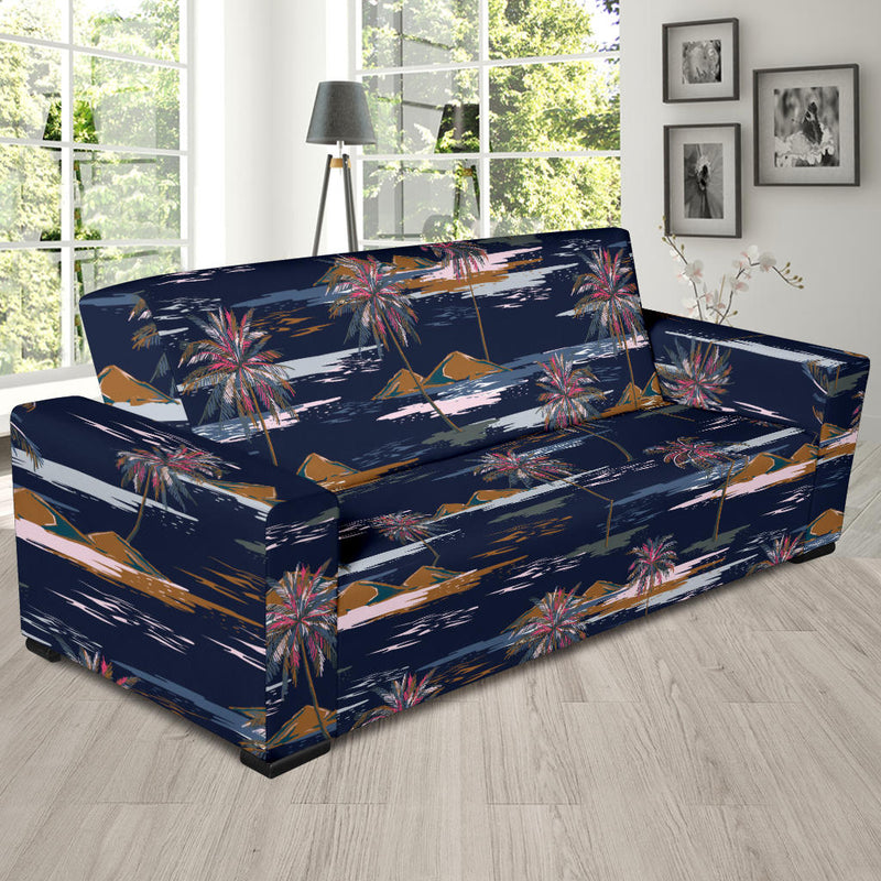 Pacific island Pattern Print Design A06 Sofa Slipcover