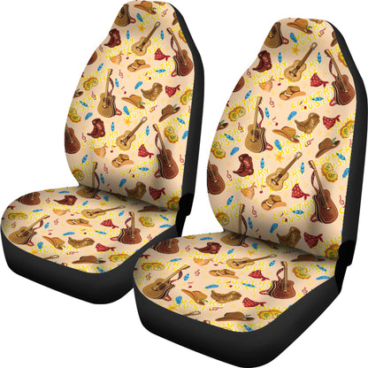 Western Lifestyle Print Design LKS303 Car Seat Covers