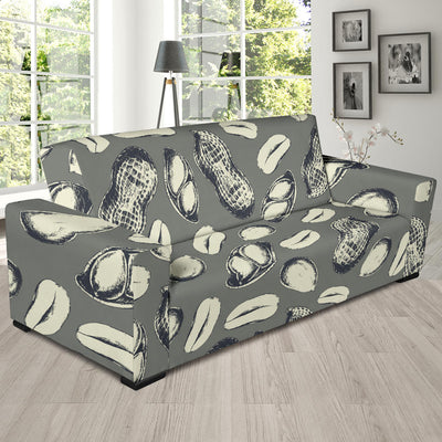 Peanut Pattern Print Design A01 Sofa Slipcover