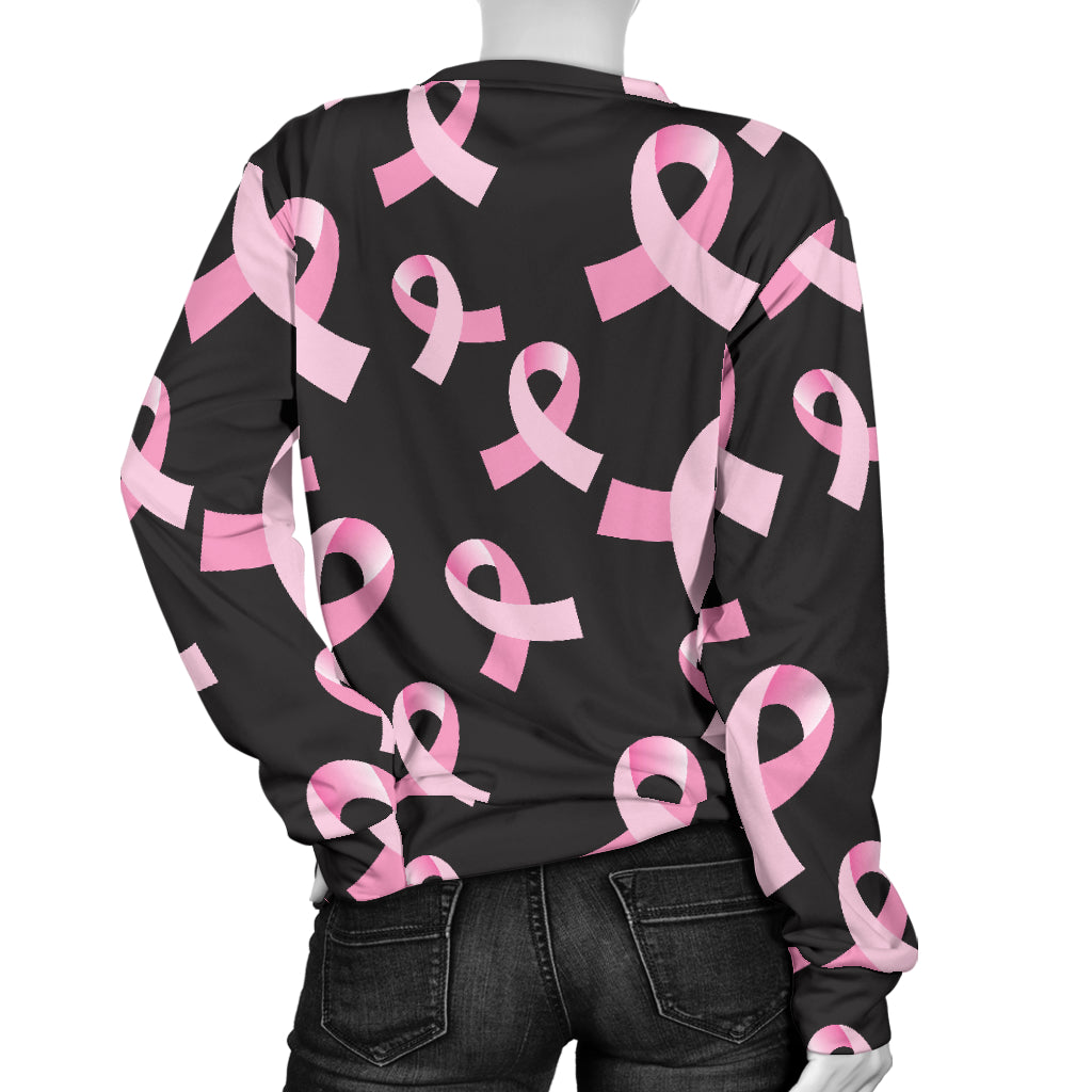 Breast Cancer Awareness Design Women Long Sleeve Sweatshirt
