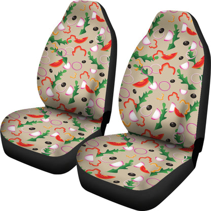 Salad Print Design LKS303 Car Seat Covers