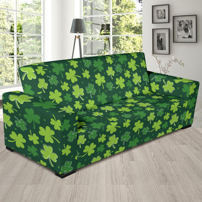 Clover Pattern Print Design 02 Sofa Slipcover