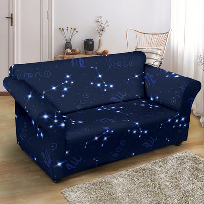 Virgo Print Design LKS303 Loveseat Couch Slipcover