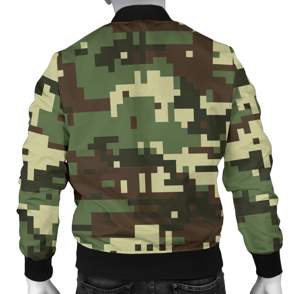 ACU Digital Army Camouflage Men Bomber Jacket