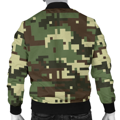 ACU Digital Army Camouflage Men Bomber Jacket