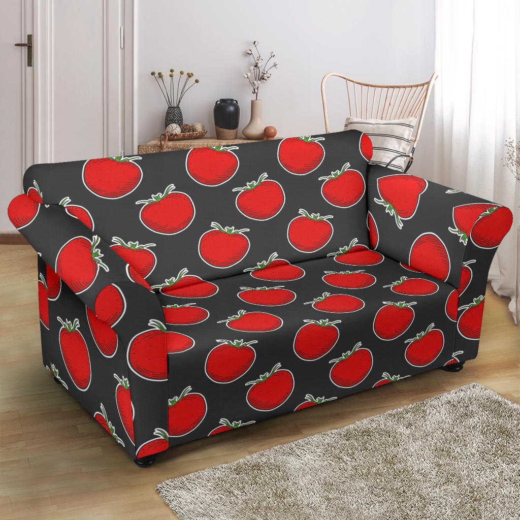 Tomato Print Design LKS306 Loveseat Couch Slipcover