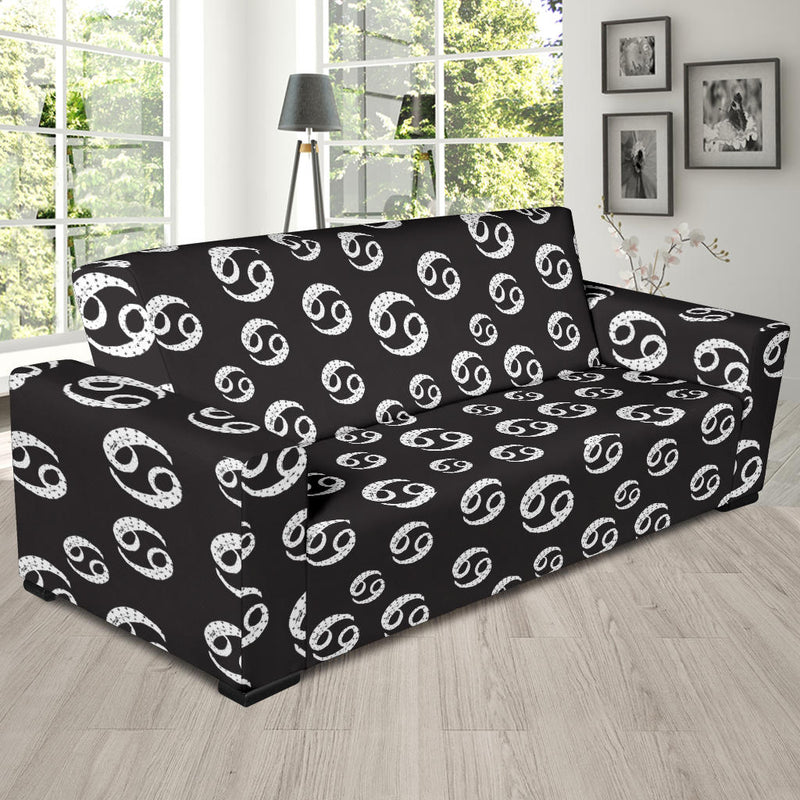 Cancer Zodiac Pattern Print Design 02 Sofa Slipcover