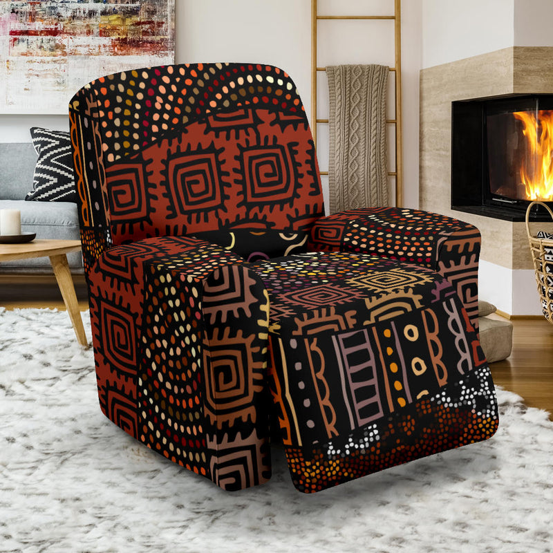 African Pattern Print Design 07 Recliner Slipcover