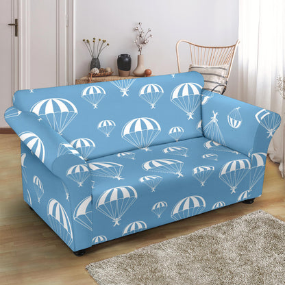 Skydiver Print Design LKS305 Loveseat Couch Slipcover