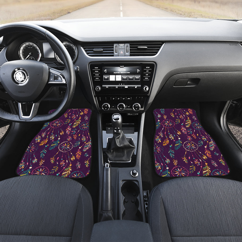 Dream Catcher Boho Design Car Floor Mats Front Back