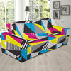 80s Pattern Print Design 2 Sofa Slipcover