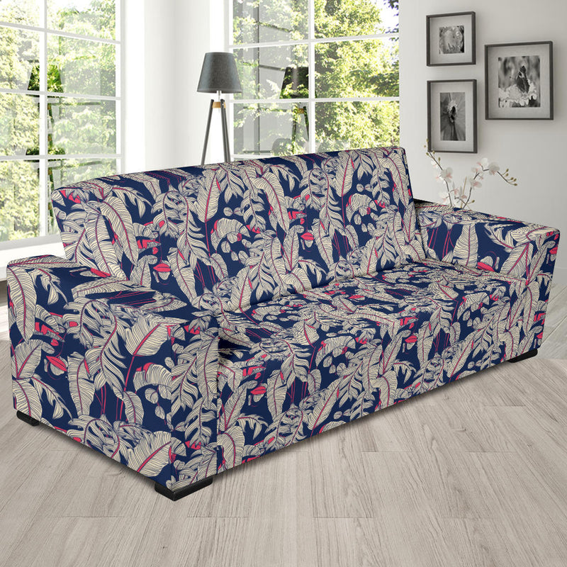 Bird Of Paradise Pattern Print Design 03 Sofa Slipcover