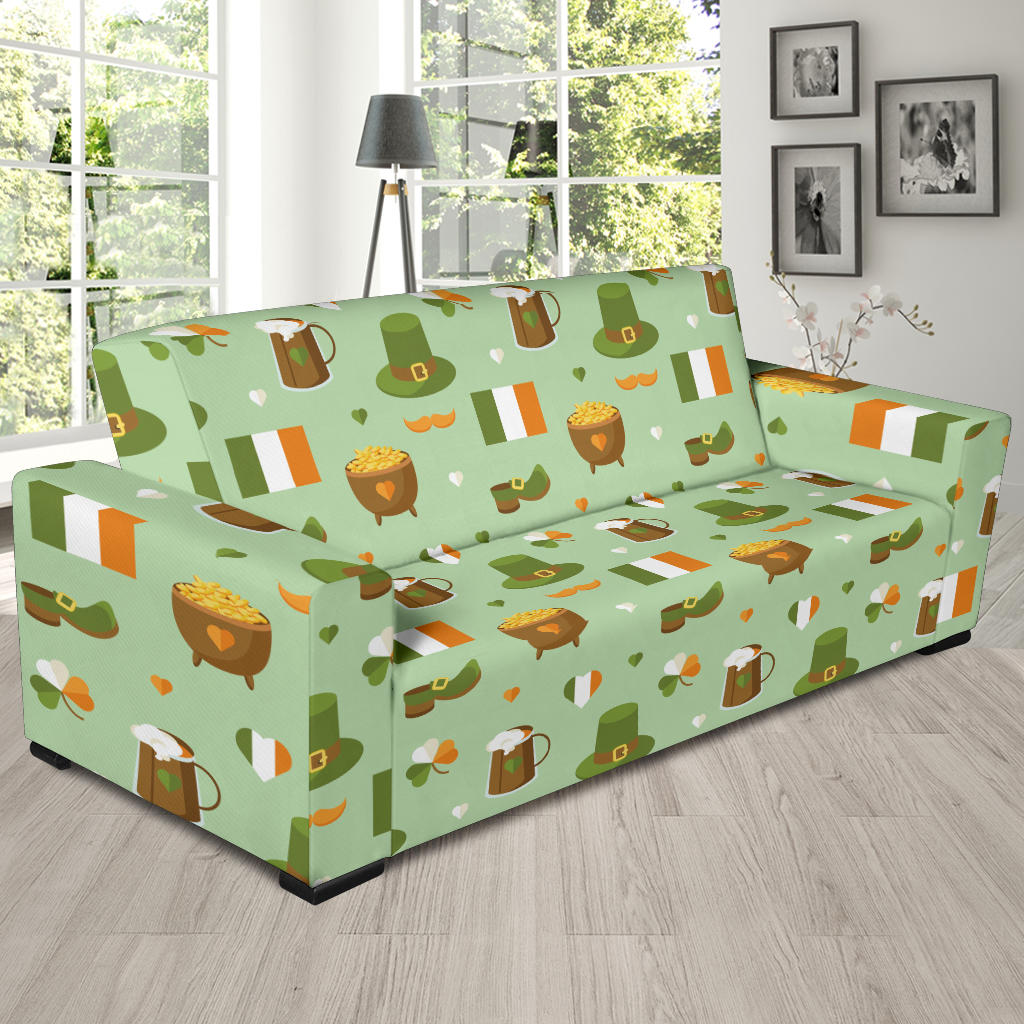 St Patricks Day Print Design LKS302 Sofa Slipcover