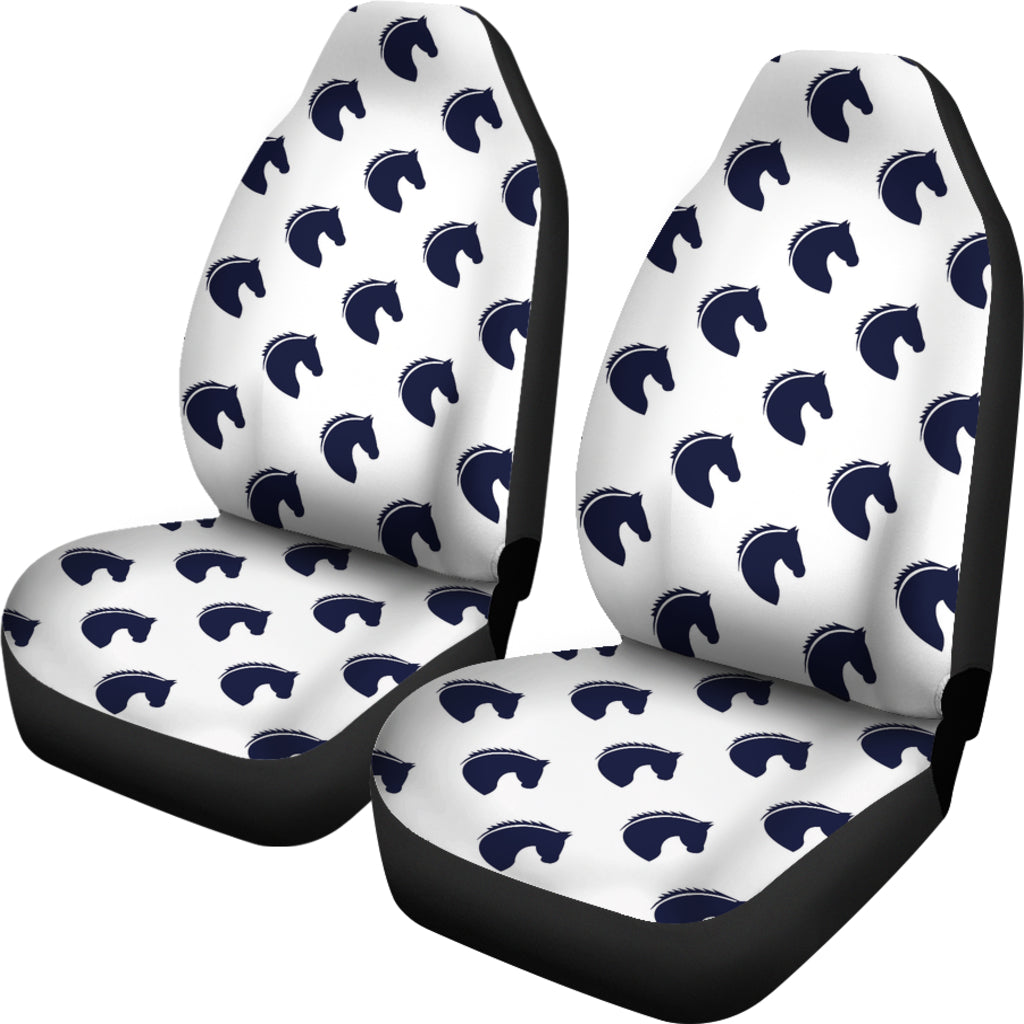 Horse Head Print Design LKS303 Car Seat Covers