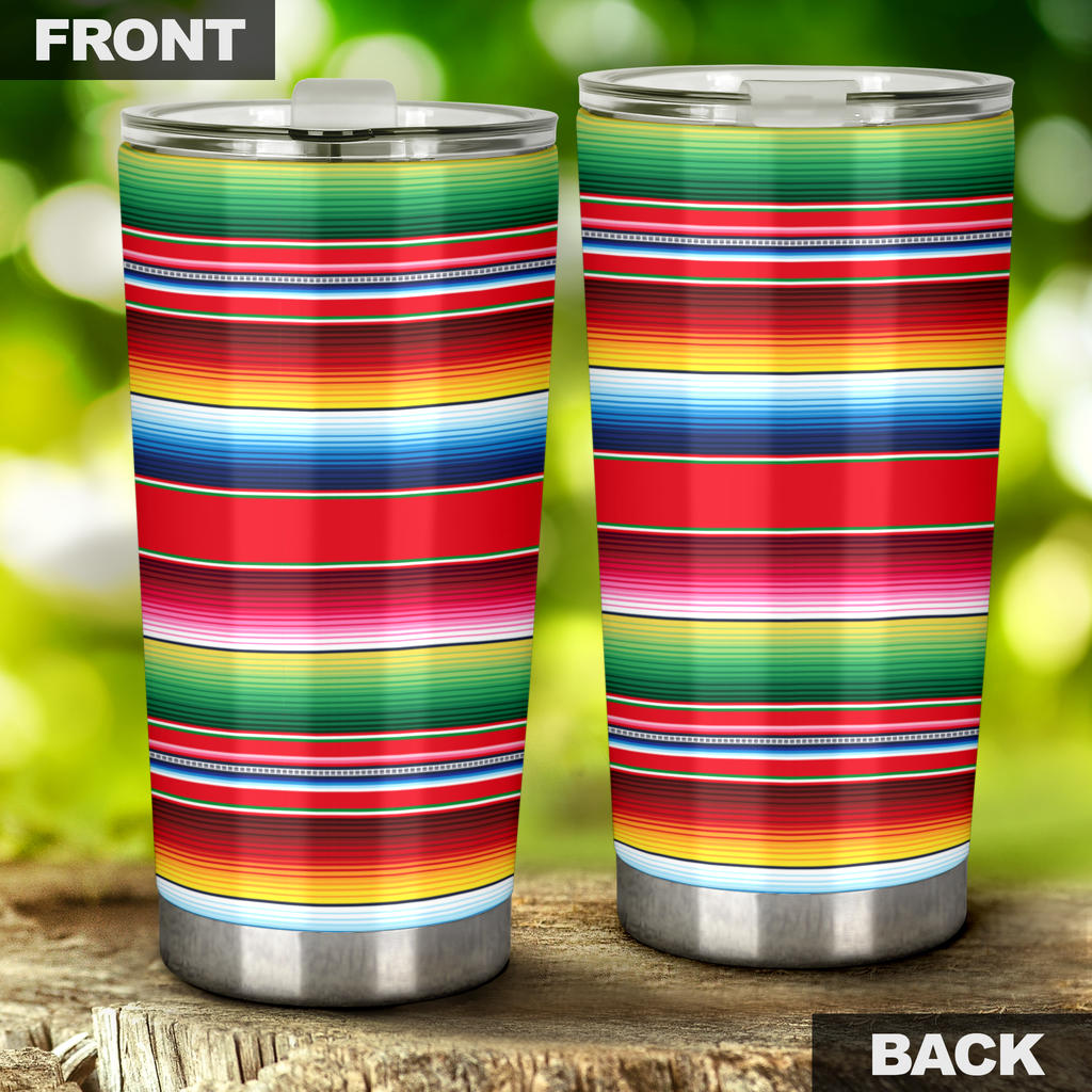Serape Pattern Tumbler