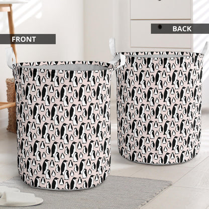 Penguin Themed Laundry Basket