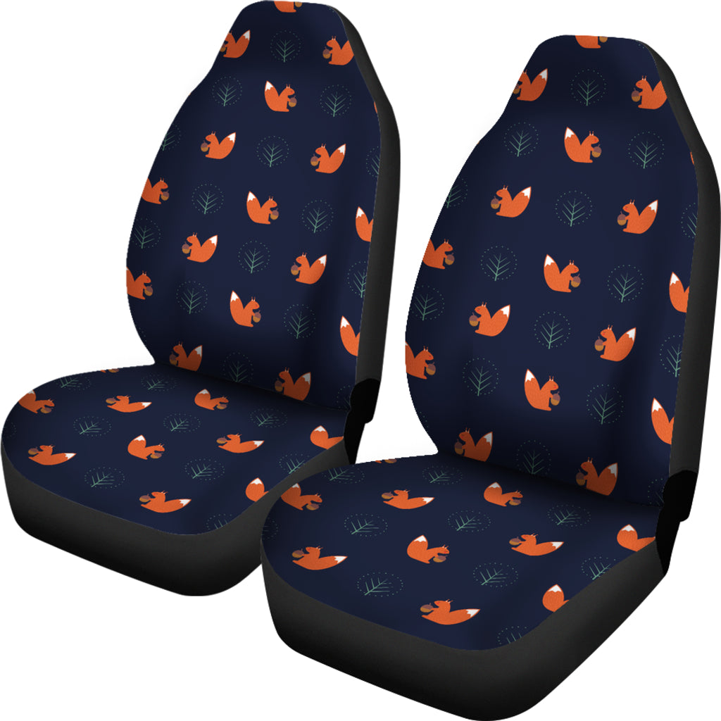 Squirrel Print Design LKS303 Car Seat Covers