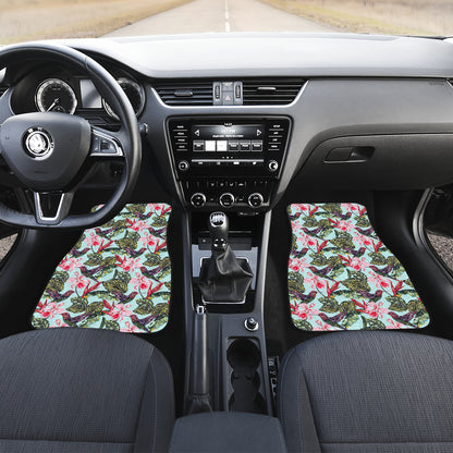 Hummingbird Cute Themed Print Car Floor Mats Front Back