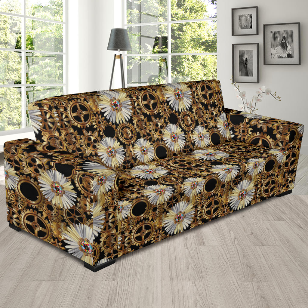 Steampunk Print Design LKS305 Sofa Slipcover