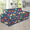 Cupcake Pattern Print Design 02 Sofa Slipcover