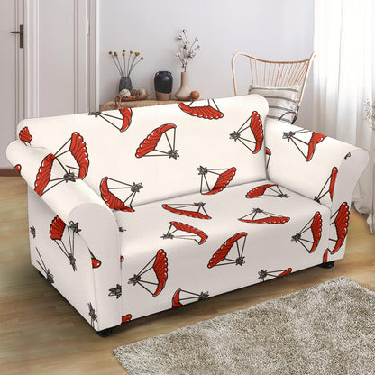 Skydiver Print Design LKS302 Loveseat Couch Slipcover