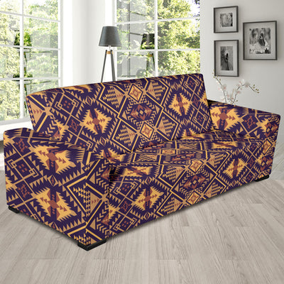 Aztec Pattern Print Design 09 Sofa Slipcover