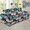 Guinea Fowl Pattern Print Design 03 Sofa Slipcover