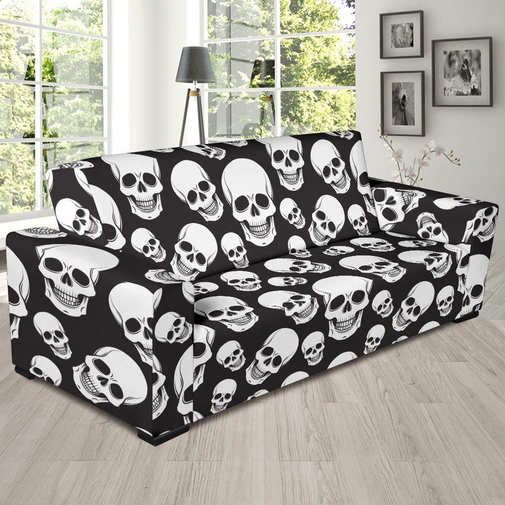 Skull Print Design LKS301 Sofa Slipcover
