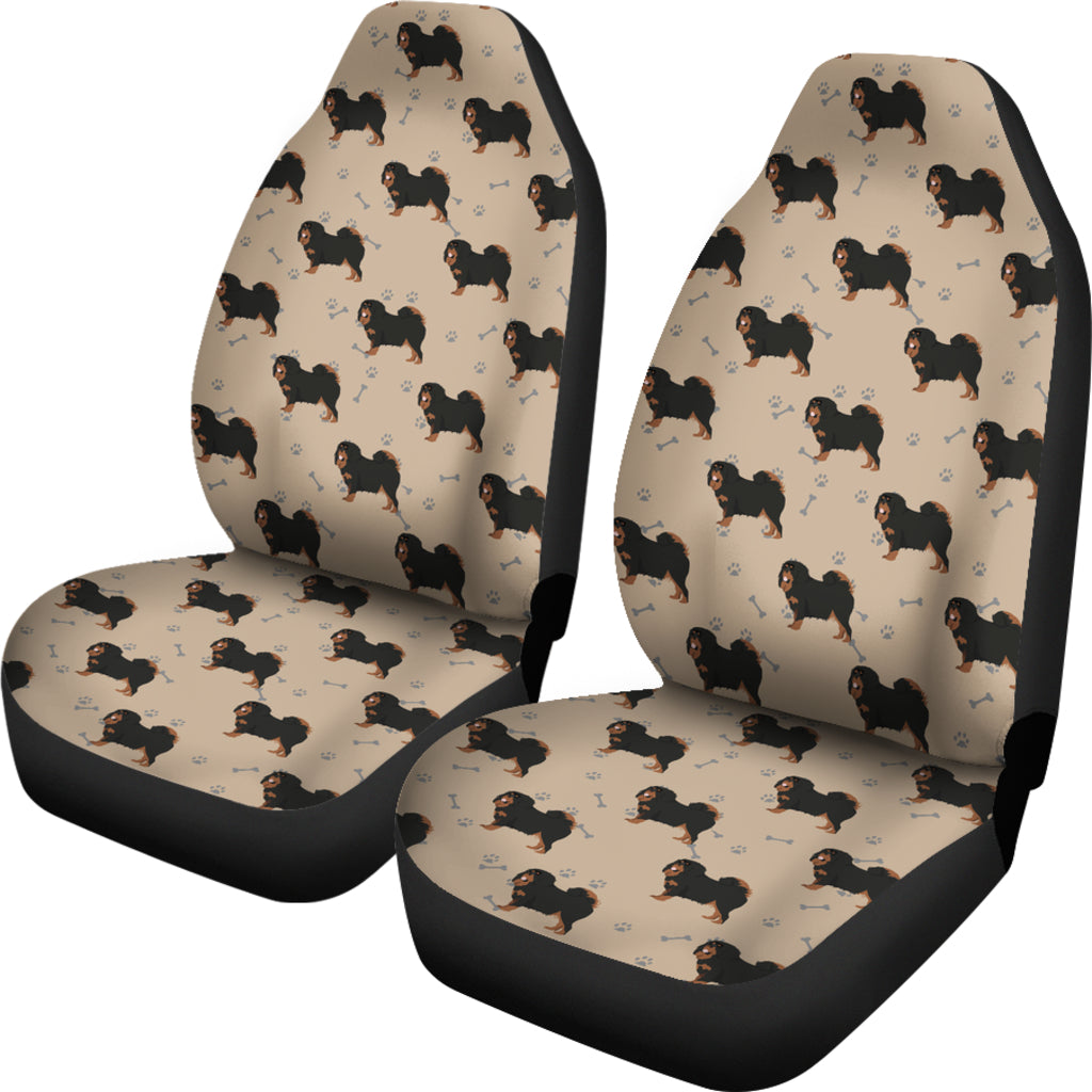 Tibetan Mastiffs Print Design LKS301 Car Seat Covers