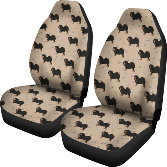 Tibetan Mastiffs Print Design LKS301 Car Seat Covers