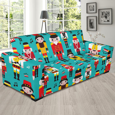 Nutcracker Pattern Print Design A03 Sofa Slipcover