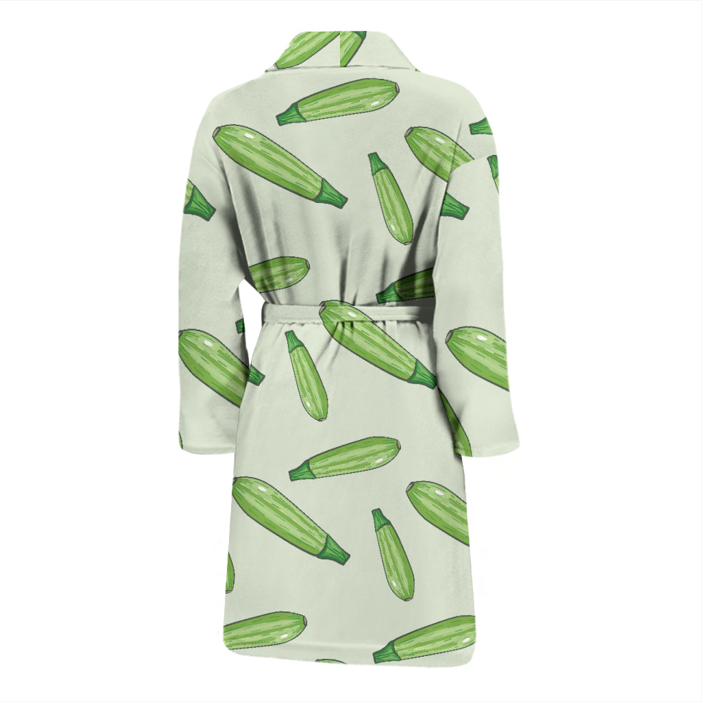 Zucchini Print Design LKS302 Men Bathrobe