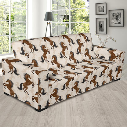 Horse Print Design LKS308 Sofa Slipcover