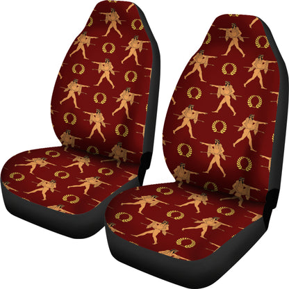 Ancient Greek Print Design LKS307 Car Seat Covers