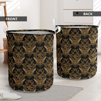Eye of Horus Mandala Style Laundry Basket