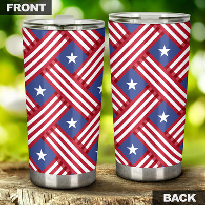 American flag Pattern Tumbler