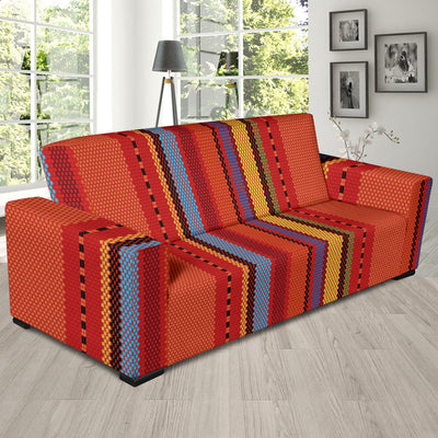 Mexican Pattern Print Design 05 Sofa Slipcover