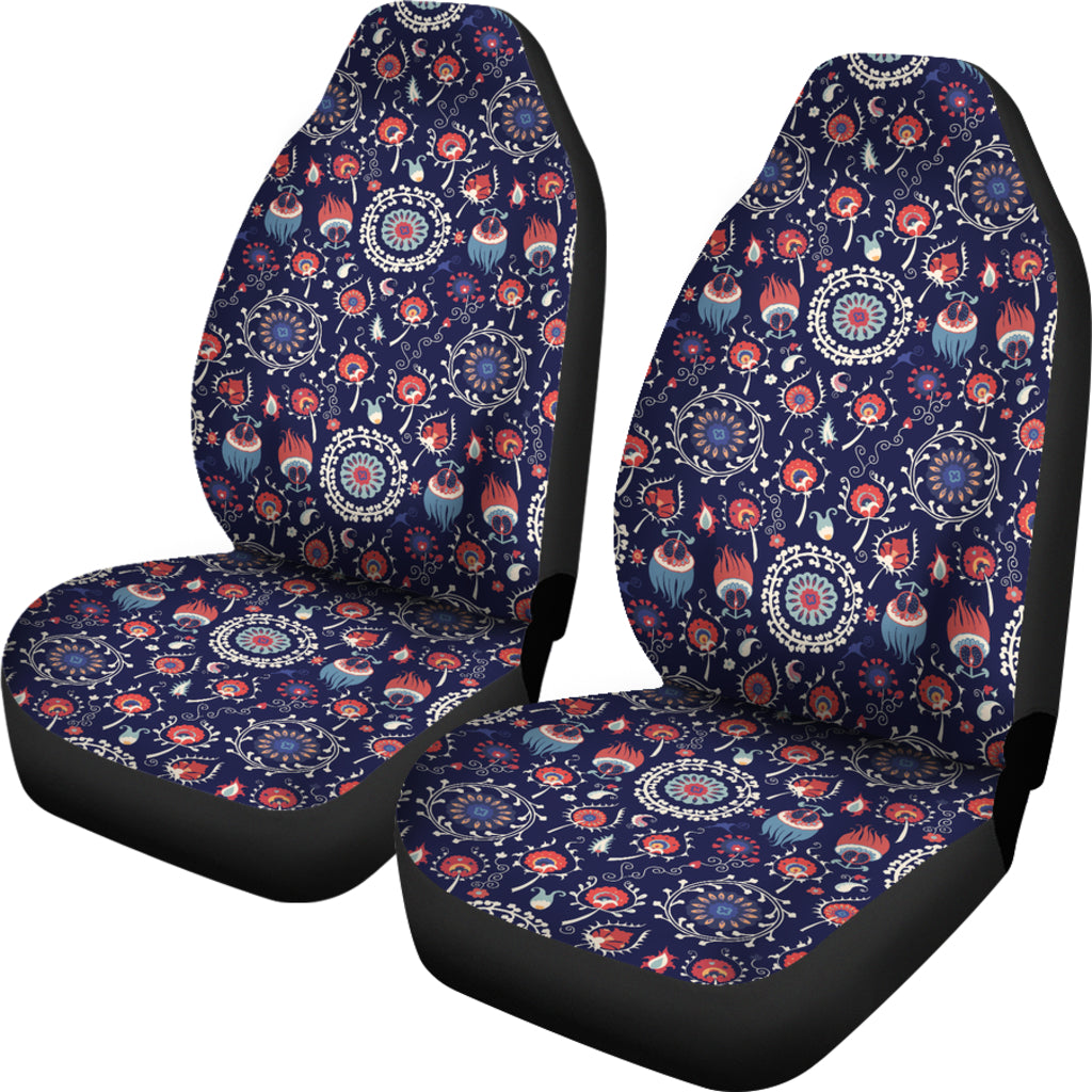 Suzani Print Design LKS305 Car Seat Covers