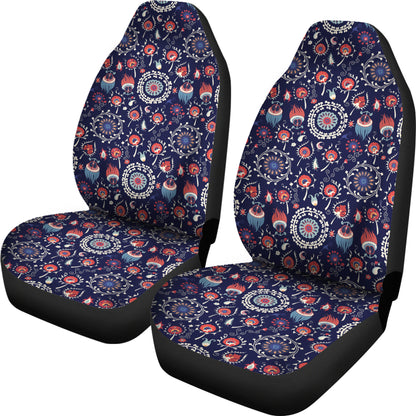 Suzani Print Design LKS305 Car Seat Covers