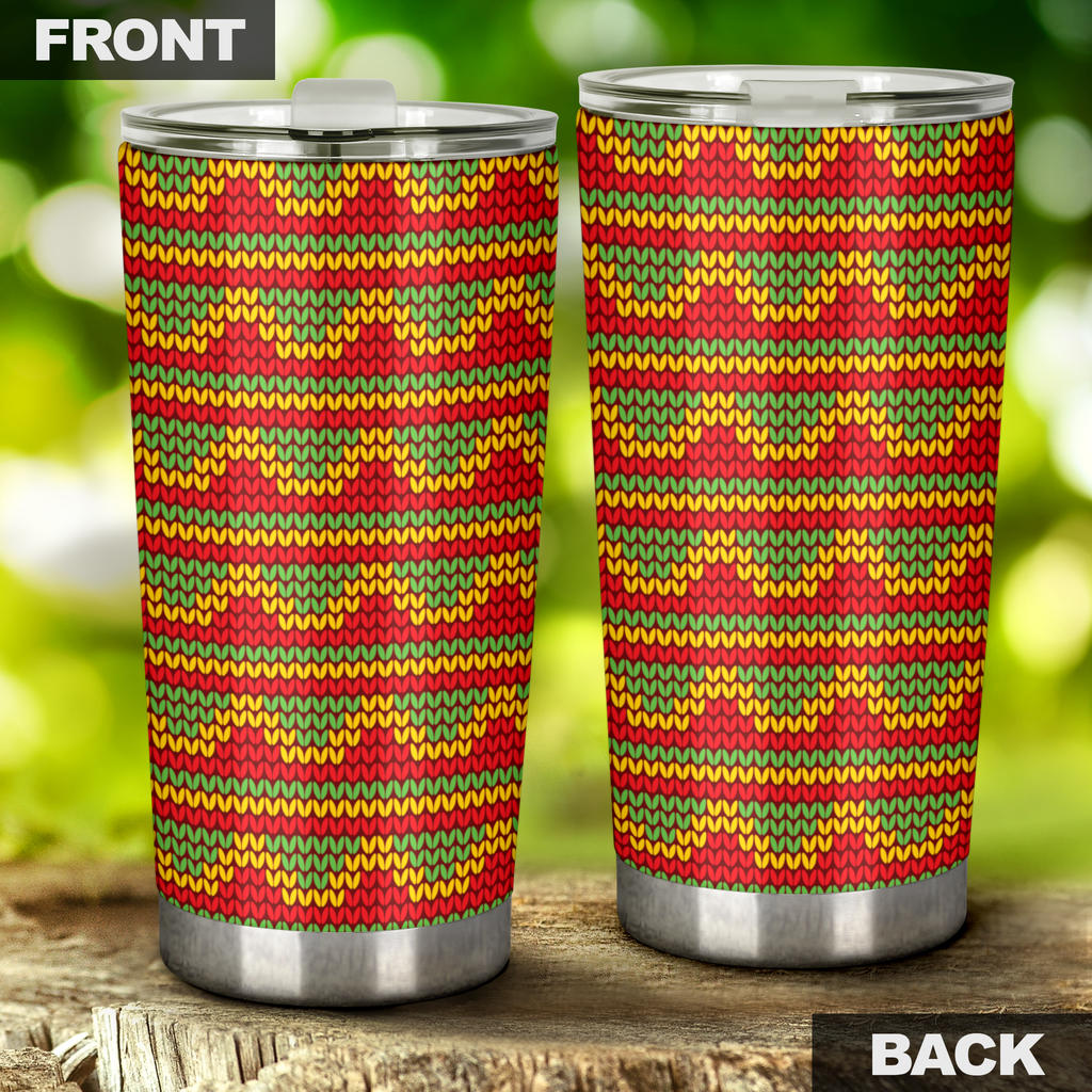 Rasta Reggae Color Print Tumbler