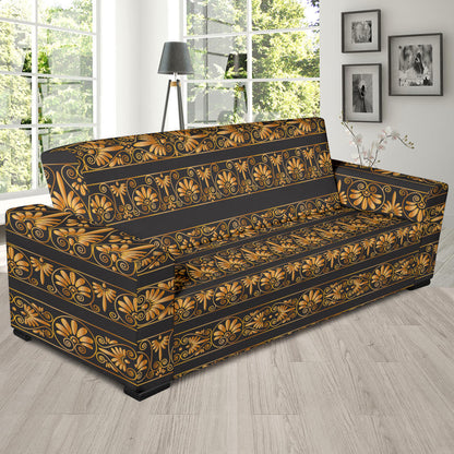 Ancient Greek Print Design LKS303 Sofa Slipcover