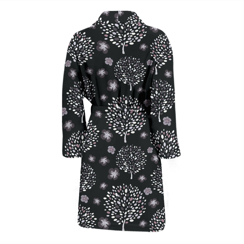 Tree Of Life Print Design LKS304 Men Bathrobe