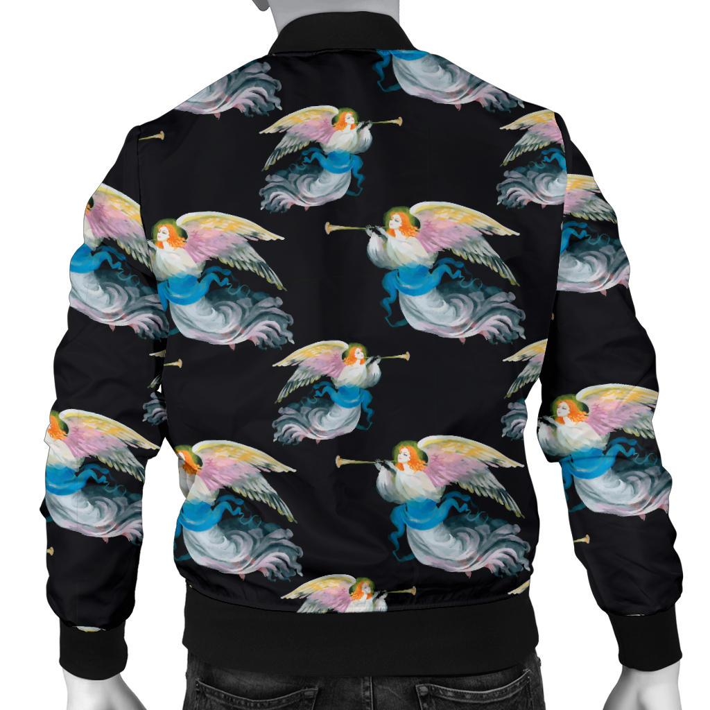 Angel with Wings Beautiful Design Print Men Bomber Jacket