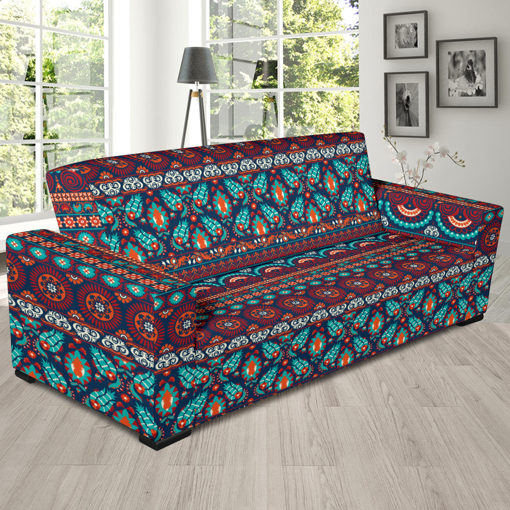 Suzani Print Design LKS302 Sofa Slipcover