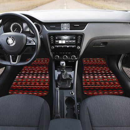 Southwestern Themed Car Floor Mats Front Back