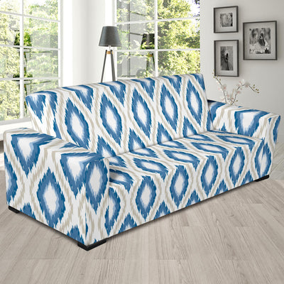 Ikat Pattern Print Design 02 Sofa Slipcover