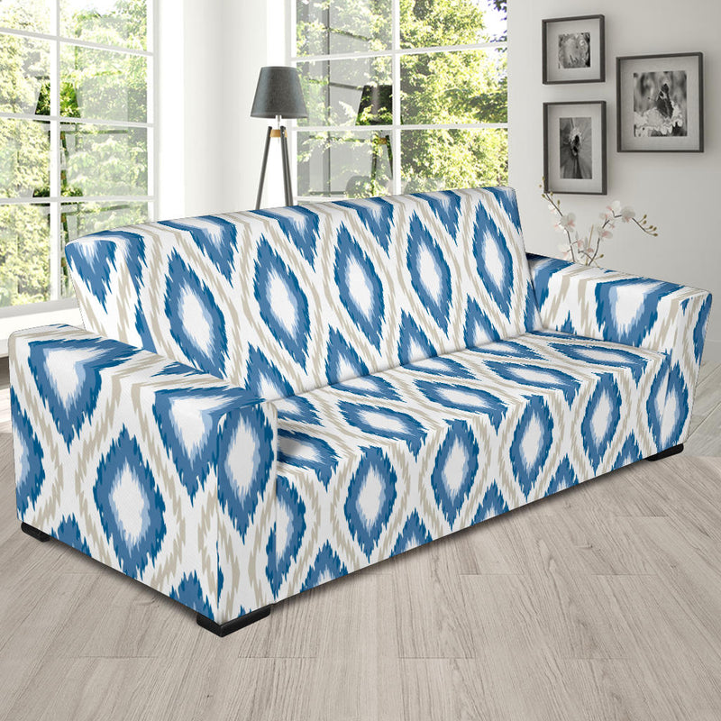 Ikat Pattern Print Design 02 Sofa Slipcover