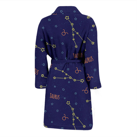 Taurus Print Design LKS301 Men Bathrobe