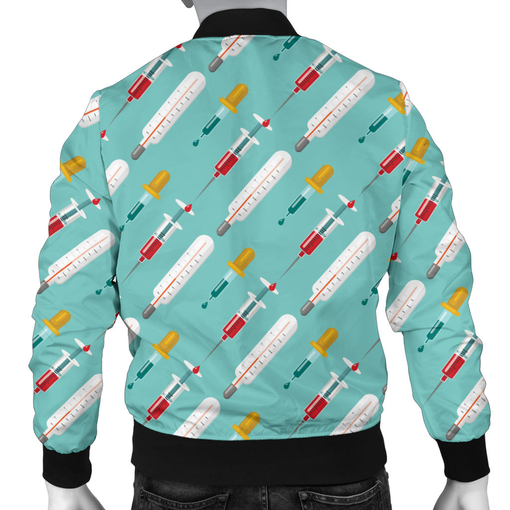 Phlebotomist Medical Print Men Bomber Jacket