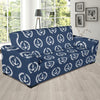 Anchor Pattern Print Design 04 Sofa Slipcover